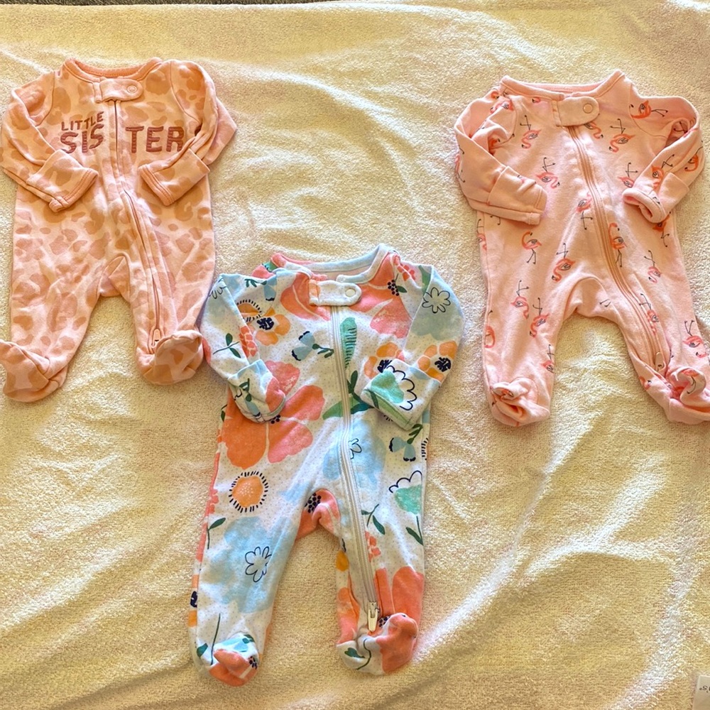 Carter Preemie Pajama’s.